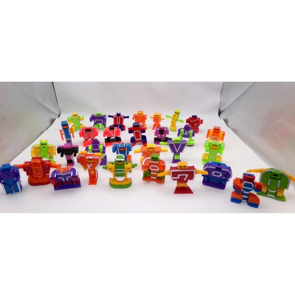 Alpha-Bots Transforming Alphabet & Numbers‎ Numbers Complete Alphabet Incomplete